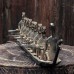 Бронзовая скульптура людей в лодке Netaon, 8 см