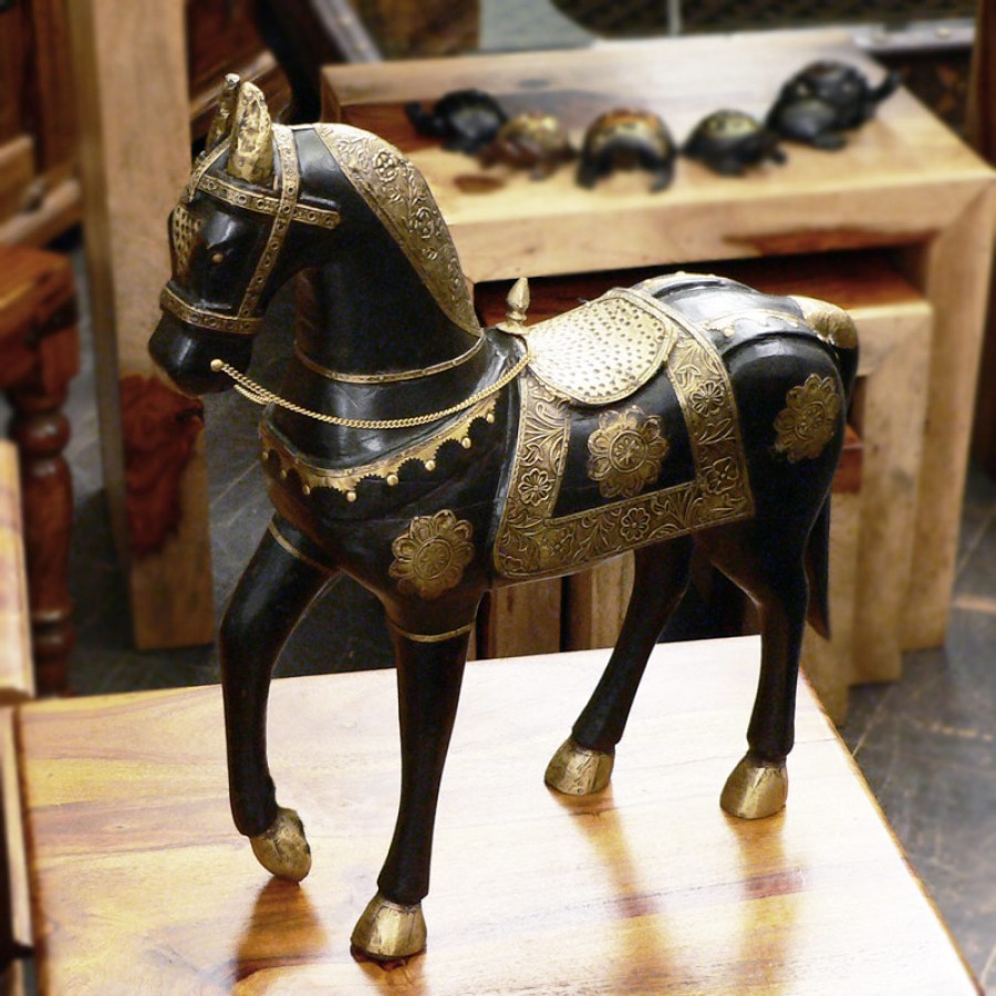 Индийская фигура лошади, Ghode, 45 см