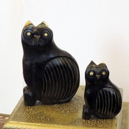 Индийская статуэтка кошки Guphtagoo, 10 и 16 см 