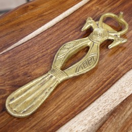 Открывалка для бутылок из бронзы, ручная работа, Индия