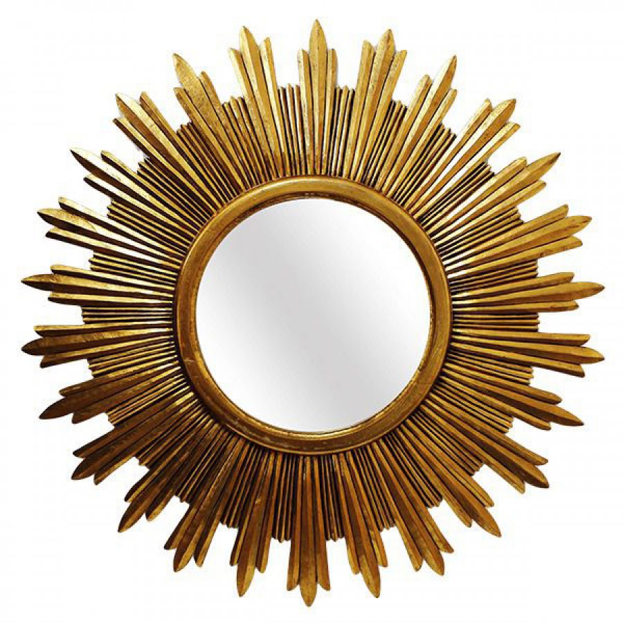 Резное зеркало Golden Sun