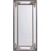 Большое напольное зеркало "Венето", florentine silver, 200х92 см