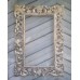 Зеркало в деревянной раме Giardino, white, 70х100 см