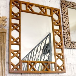 Деревянная рама для зеркала Neerav I, светлая