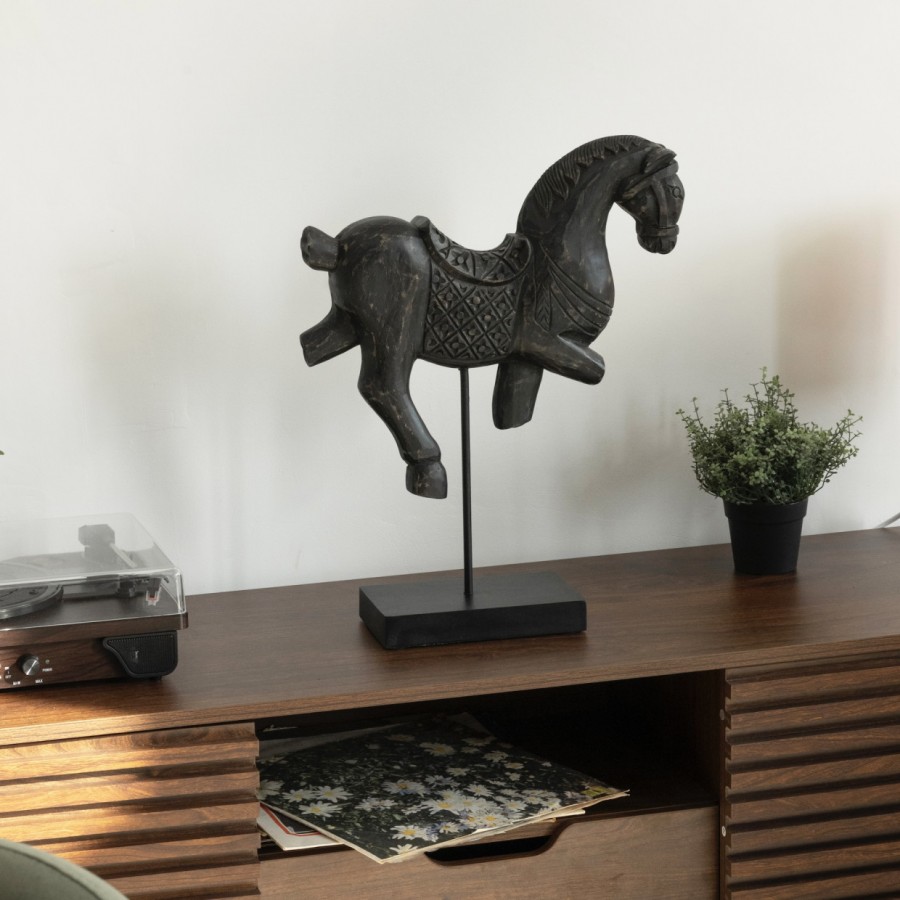 Статуэтка коня, ручная работа, 49см