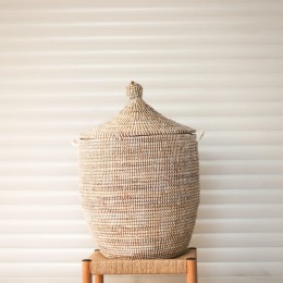 Декоративная плетеная корзина для хранения Fariza, средняя