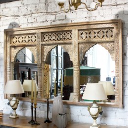 СУРЕШ, большое зеркало в восточном стиле СУРЕШ, большое зеркало в восточном стиле