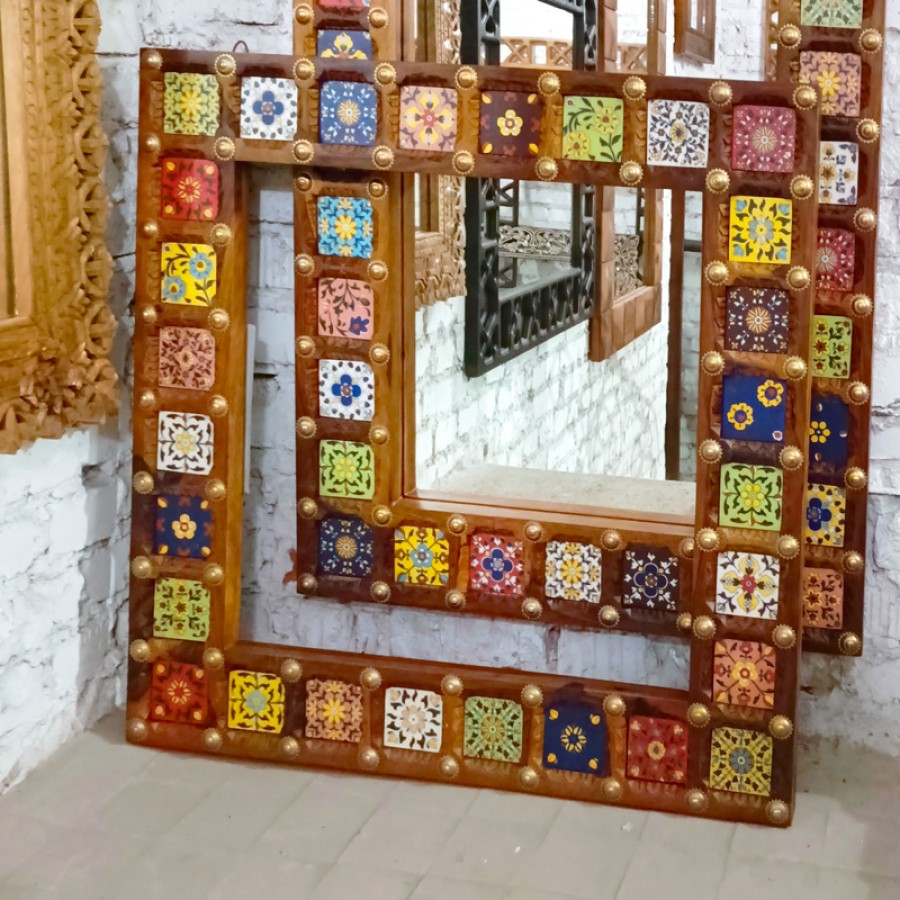 Рама для зеркала в бохо стиле Anjali II