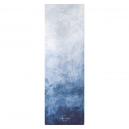 Дизайнерский голубой йога-коврик SAMUDRA