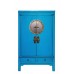 Голубой двухдверный шкаф династии Мин Lan Hu, 174 см