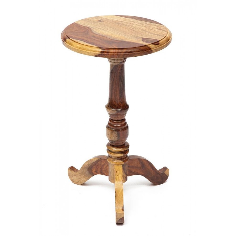 Кофейный деревянный столик из массива дерева БИРМА