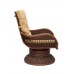 АСУНСЬОН, кресло-качалка из натурального ротанга, античный орех, АСУНСЬОН, античный орех