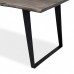МИМАР, обеденный стол в лофт стиле из массива, 1,5м