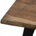 МИМАР, стол из массива на металлическом основании, 1,5м