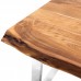 МИМАР, стол в лофт стиле из массива, 1,5м