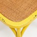 Деревянный дизайнерский стул ВОЛЬТЕРРА, желтый