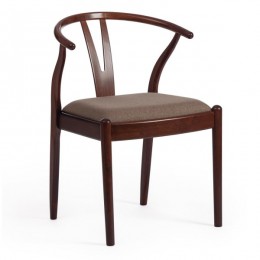 Дизайнерский мягкий стул из дерева гевеи Wabi