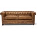 Кожаный диван в классическом стиле Bernard