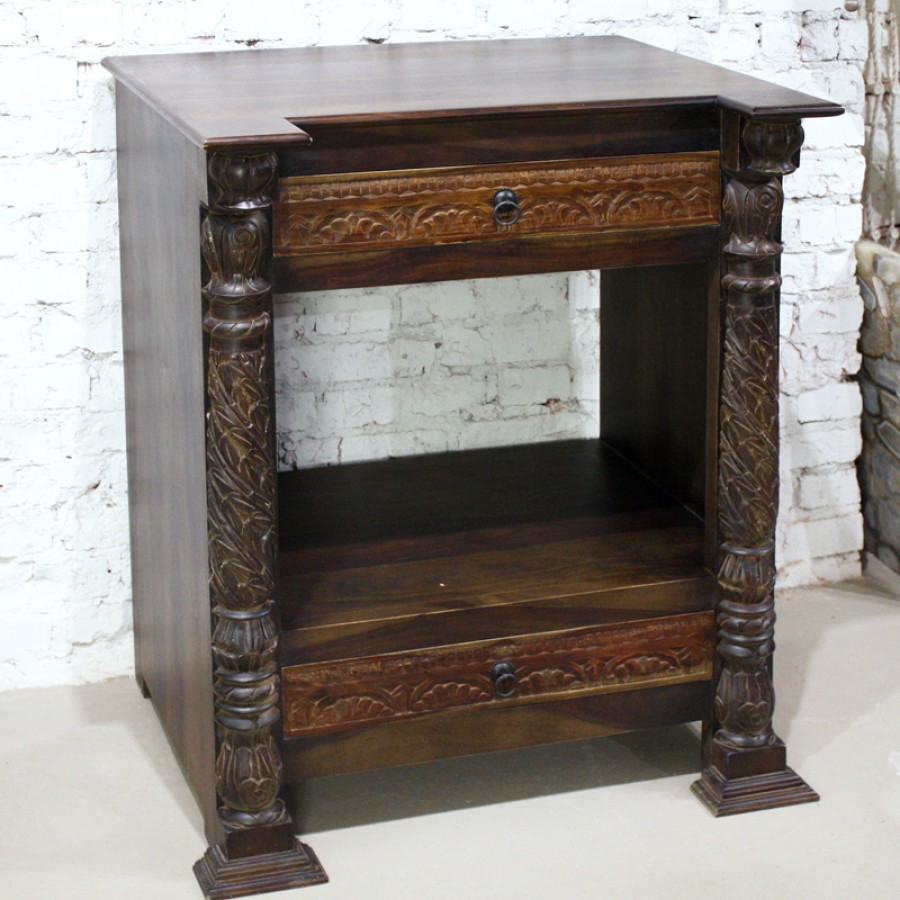 Резная консоль Chandan II из палисандра. Индия