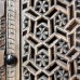 Шкаф из дерева манго с резьбой Daur, 180 см