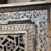 Шкаф из дерева манго с резьбой Daur, 180 см