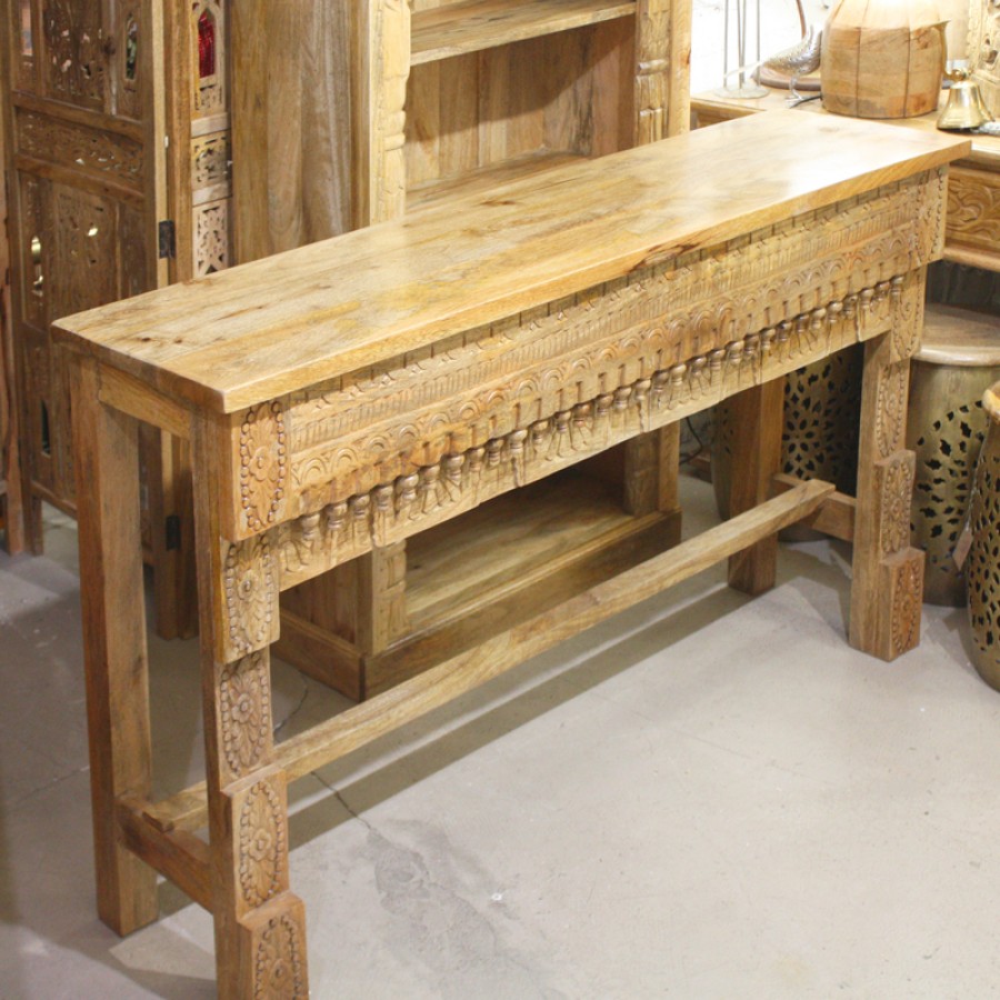 Консоль NAKO в прихожую, гостиную в русском стиле, лофт, этно