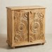Резной комод из массива манго Hitesh, 90 см