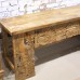 Резная индийская консоль из массива манго, 180 см
