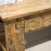 Резная индийская консоль из массива манго, 180 см