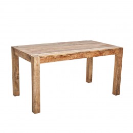 Современный обеденный стол из дерева ДАРХАТ, светлый, 150 см