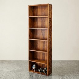 Открытый книжный шкаф из дерева Jorhat, 210 см