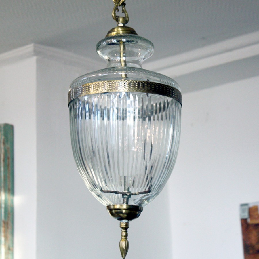 Светильник из стекла и металла ANAYA, средний