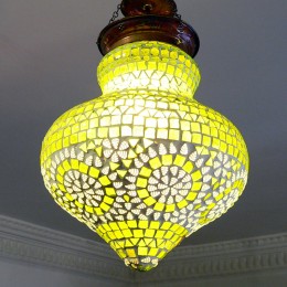 Светильник из мозаики ручной работы. Индия