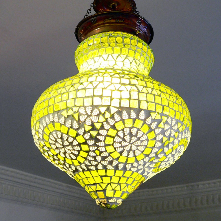 Светильник из мозаики ручной работы. Индия