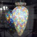Светильник из стеклянной мозаики. Индия