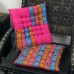 Сидушки-подушки разных цветов