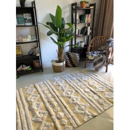 Натуральный хлопковый ковер-килим
