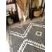 Ковер-килим серии Ravi, серый