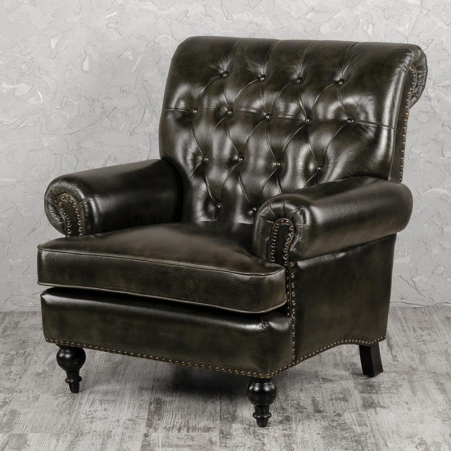 Кресло кожаное Чарльз, decor_4045