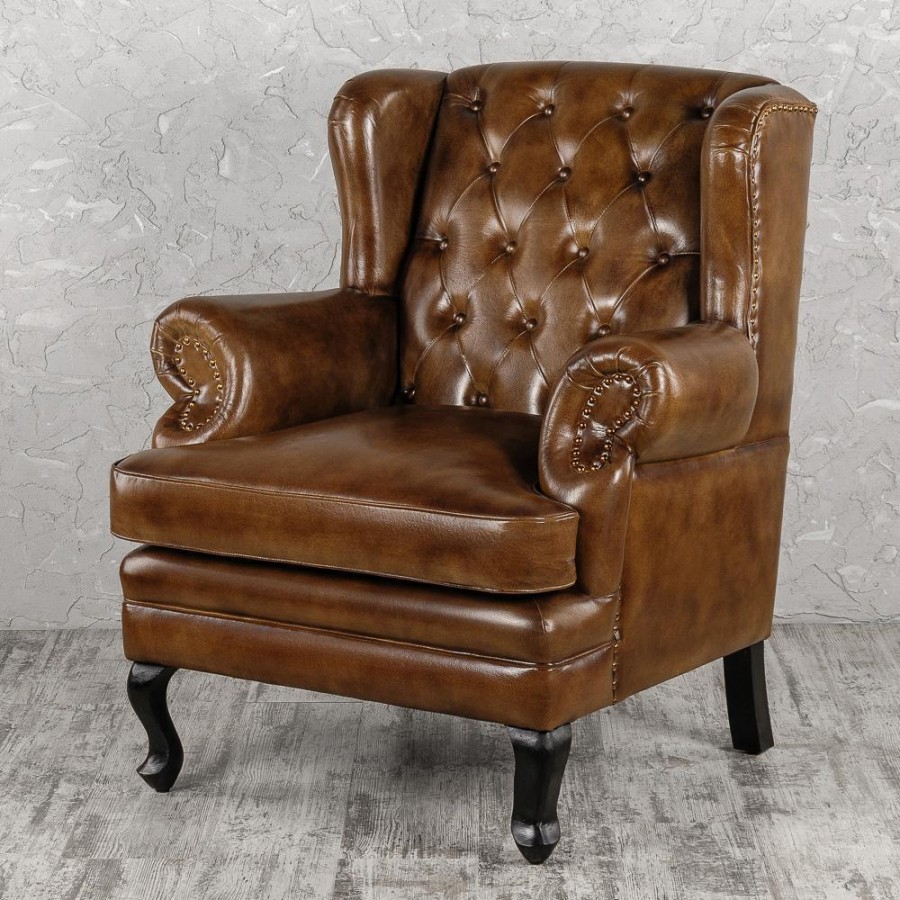 Кресло кожаное Ричмонд, decor_4252