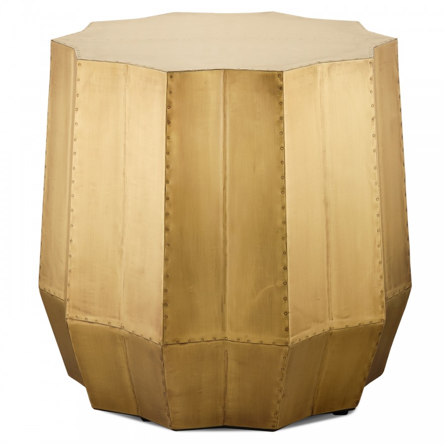 Дизайнерский столик из латуни Центири