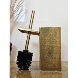 Ёршик туалетный "BEE" , цвет латунь